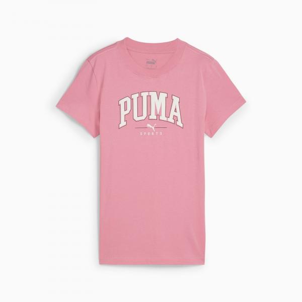 Koszulka damska Puma SQUAD GRAPHIC różowa 68153748
