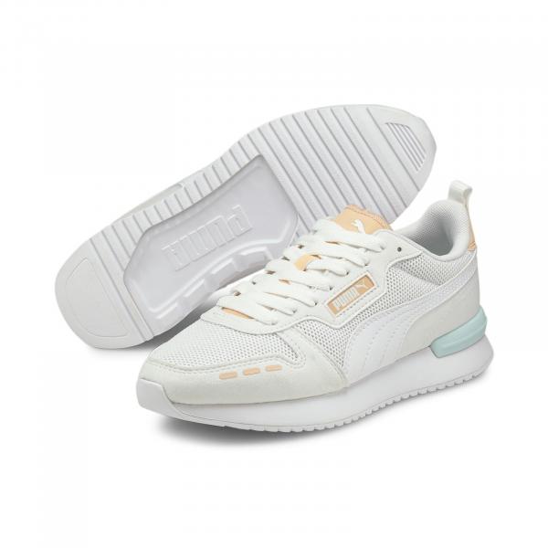 Buty sportowe damskie Puma R78 białe 37311741