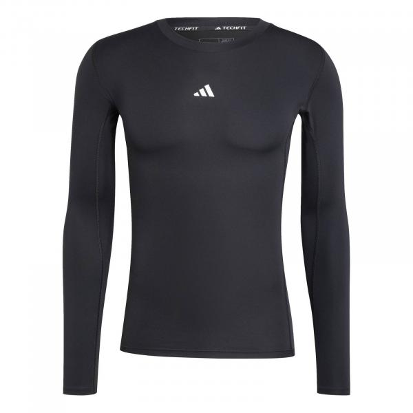 Longsleeve treningowy męski adidas TECHFIT czarny JE6702