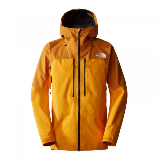 Kurtka z kapturem męska The North Face PUMORI żółta NF0A82WF93Q