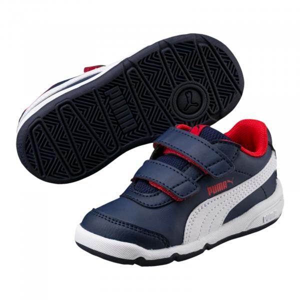 Buty sportowe dziecięce Puma STEPFLEEX 2 SL V INF granatowe 19011508