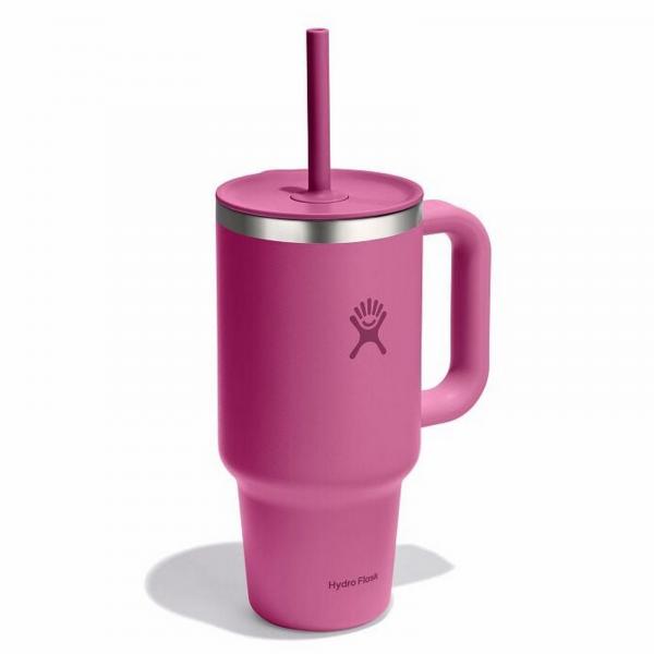 Kubek termiczny unisex Hydro Flask ALL AROUND TRAVEL TUMBLER 946 ML różowy TT32PSC677