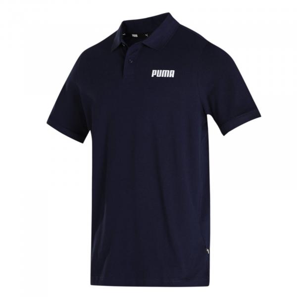 Koszulka polo męska Puma ESS PIQUE granatowa 84722605