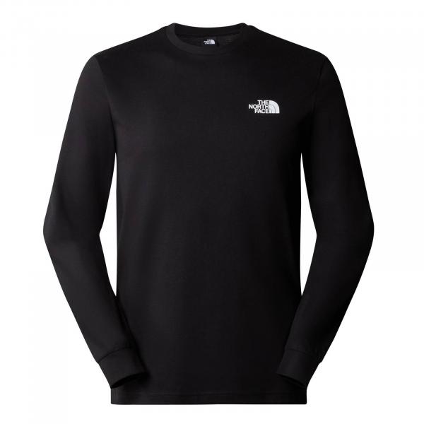 Longsleeve męski The North Face BOX NSE czarnyNF0A87NNJK3