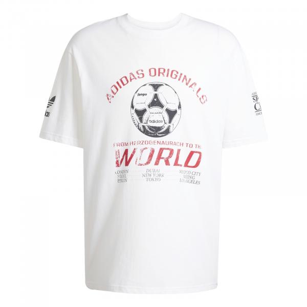 Koszulka męska adidas 90S FOOTBALL biała JX3065