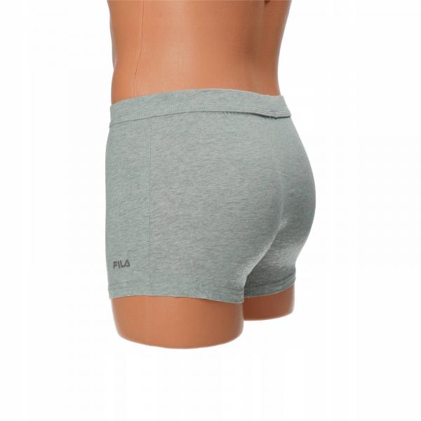 Bokserki męskie Fila BASIC 2-PACK szare FU5039-2-400