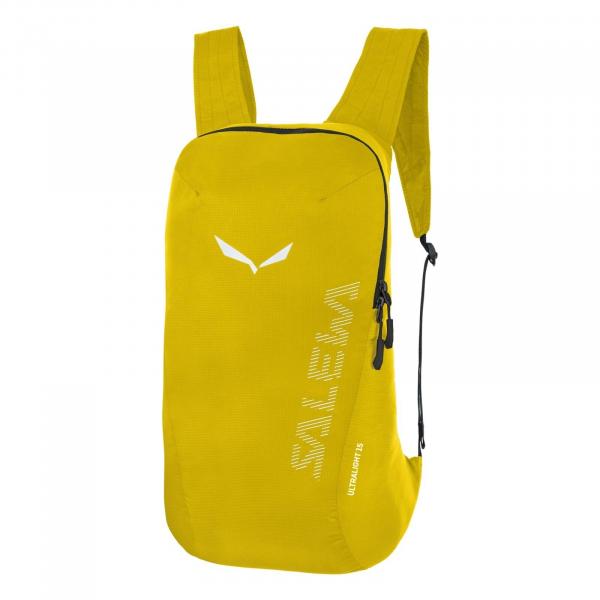 Plecak turystyczny unisex Salewa ULTRALIGHT 15 L żółty 00-0000001419_9050