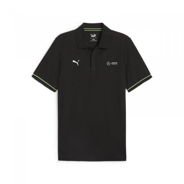 Koszulka polo męska Puma MAPF1 czarna 62375301