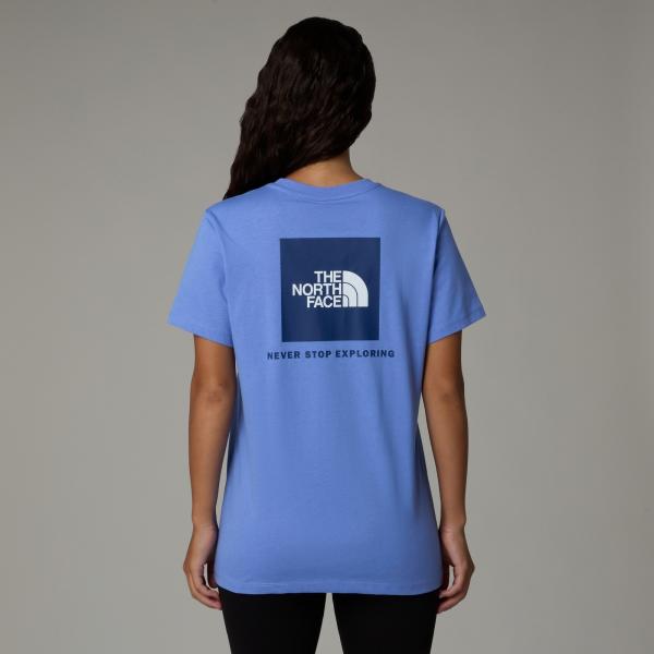 Koszulka damska The North Face REDBOX niebieska NF0A87NK9W9