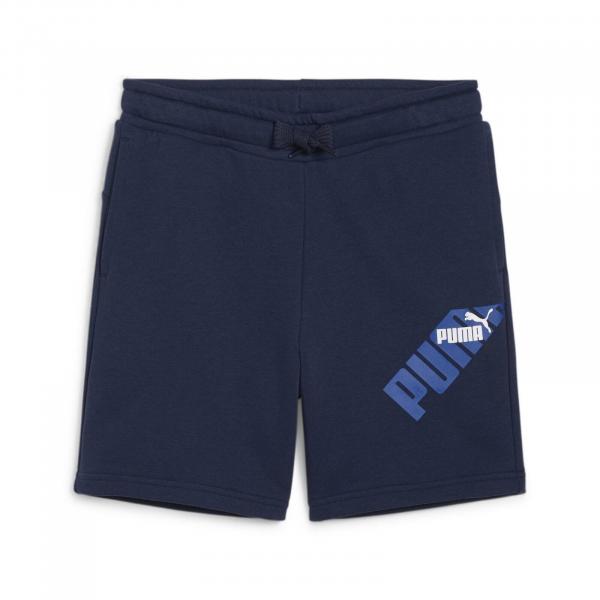 Spodenki chłopięce Puma POWER GRAPHIC TR granatowe 67925314