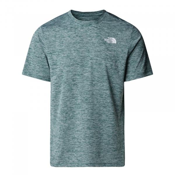 Koszulka męska The North Face S/S 24/7 RAGER zielona NF0A8BEM16H