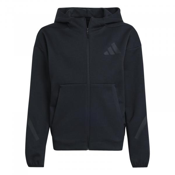 Bluza z kapturem dziecięca adidas Z.N.E. czarna JF2847
