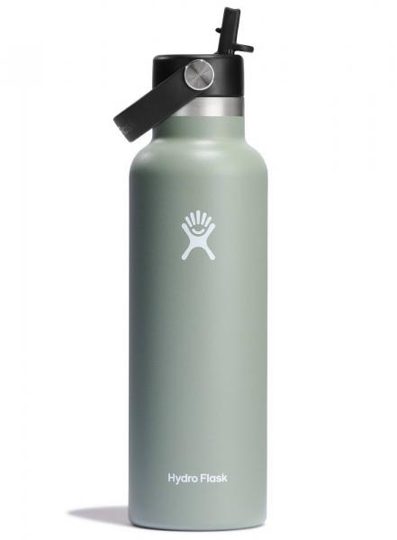 Butelka termiczna unisex Hydro Flask STANDARD FLEX STRAW CAP 621ML szara S21FS374