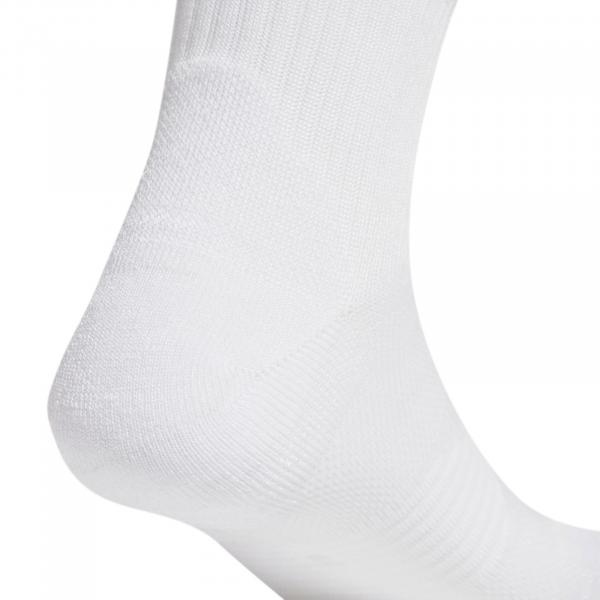 Skarpety do biegania unisex adidas RUNXCUSHIONED białe JN6529