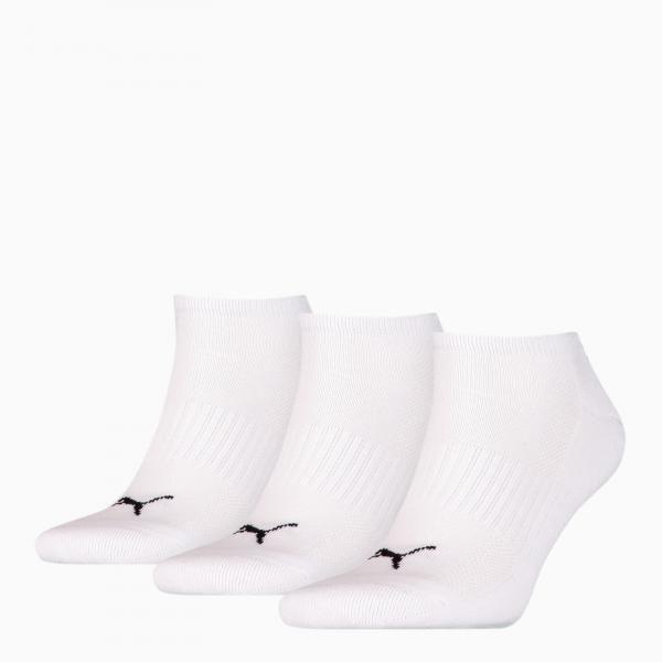 Skarpety unisex Puma CUSHIONED SNEAKER 3-PACK białe 90794202