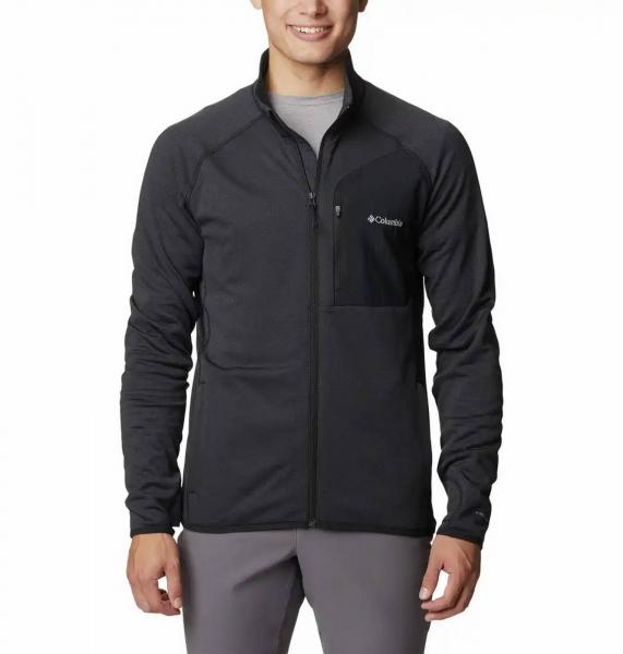 Bluza męska Columbia TRIPLE CANYON FULL ZIP czarna 2031311010