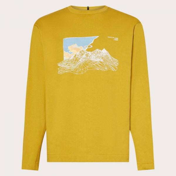 Longsleeve męski Oakley OUTDOOR żółty FOA406859-50Q