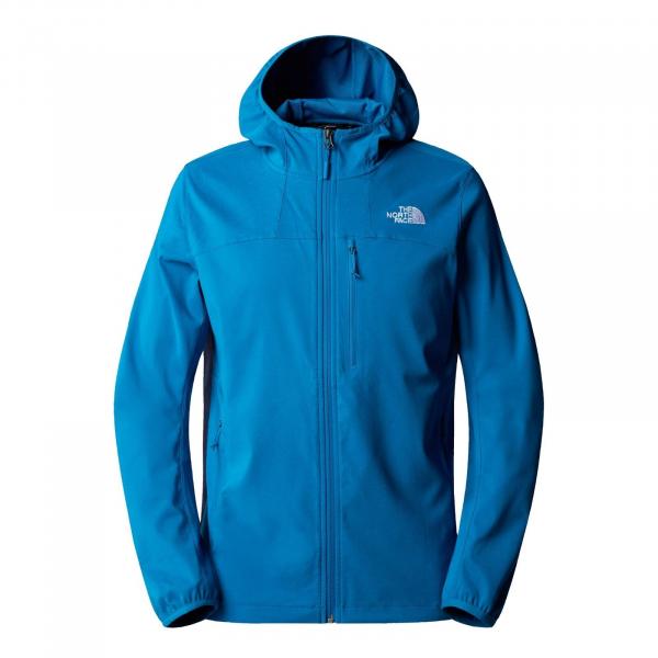 Kurtka softshellowa męska The North Face NIMBLE niebieska NF0A2XLBRBI