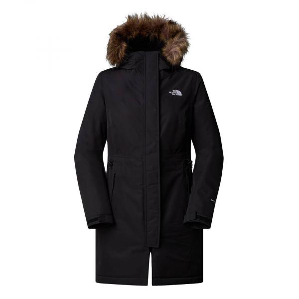 Kurtka z kapturem damska The North Face ZANECK czarna NF0A4M8YKX7