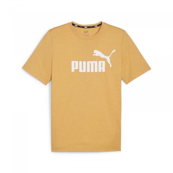 Koszulka męska Puma ESS HEATHER pomarańczowa 58673691