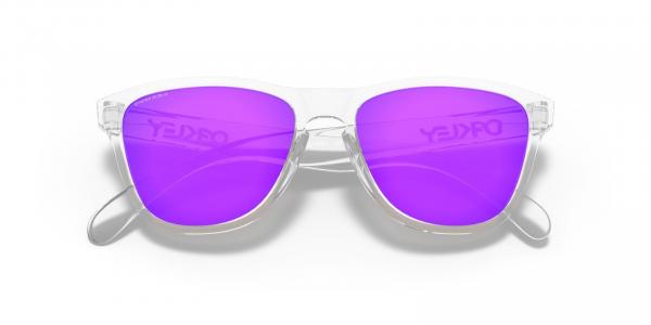 Okulary przeciwsłoneczne dziecięce Oakley FROGSKINS XS przezroczyste OJ9006-14