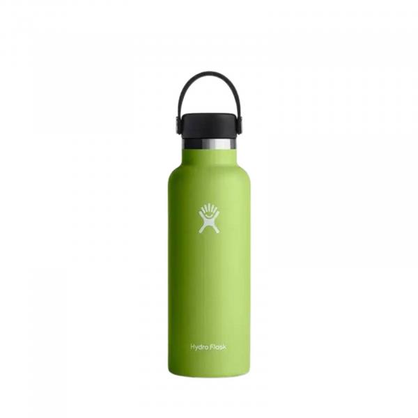 Butelka termiczna unisex Hydro Flask STANDARD FLEX CAP 532ML zielona S18SX321