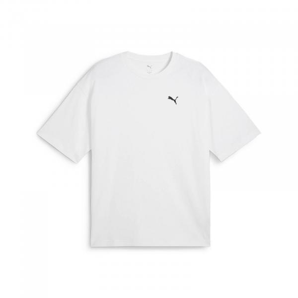 Koszulka męska Puma WARDROBE ESS OVERSIZED biała 62964602