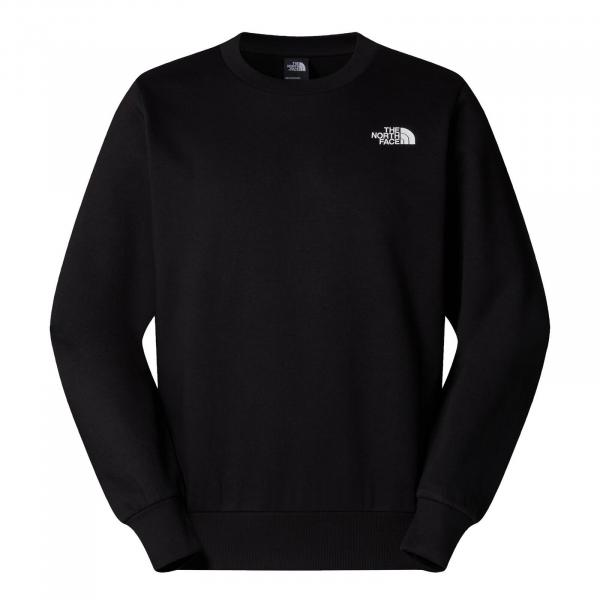 Bluza męska The North Face SIMPLE DOME CREW czarna NF0A89FBJK3