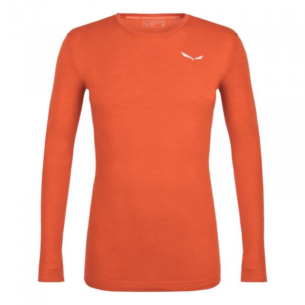 Longsleeve trekkingowy męski Salewa ZEBRU FRESH pomarańczowy 00-0000028347_4150