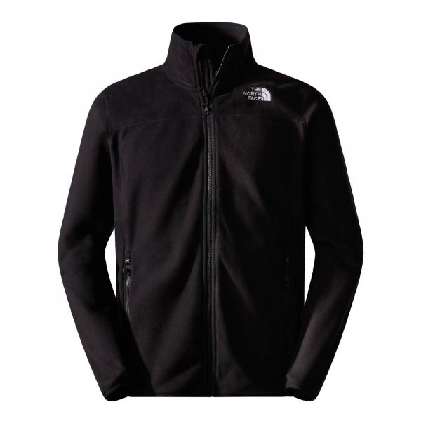 Polar męski The North Face 100 GLACIER FULL ZIP czarny NF0A855X4H0