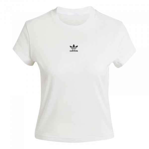 Koszulka damska adidas ESSENTIALS SLIM biała IY7335