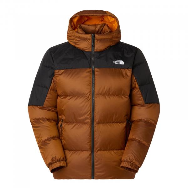 Kurtka puchowa męska The North Face DIABLO 2.0 brązowa NF0A8992EJB