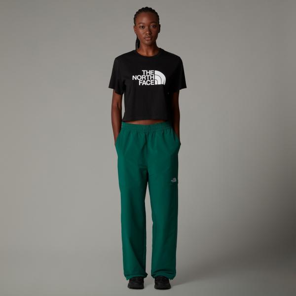 Crop top damski The North Face EASY czarny NF0A8A6HJK3