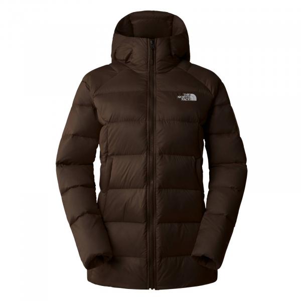 Kurtka z kapturem damska The North Face HYALITE DOWN brązowa NF0A7Z9R1OI