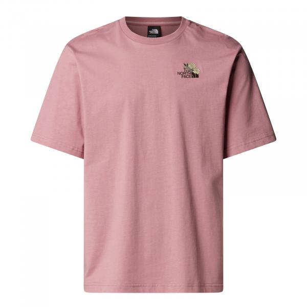 Koszulka unisex The North Face FLOWER DOME RELAXED różowa NF0A8EGXHCS