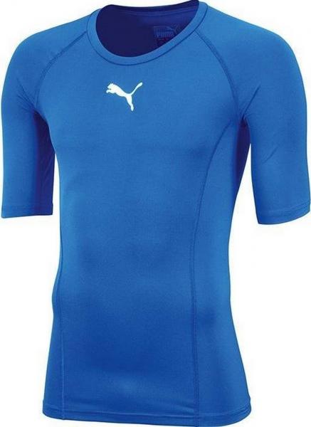 Koszulka męska Puma LIGA BASELAYER niebieska 65591802