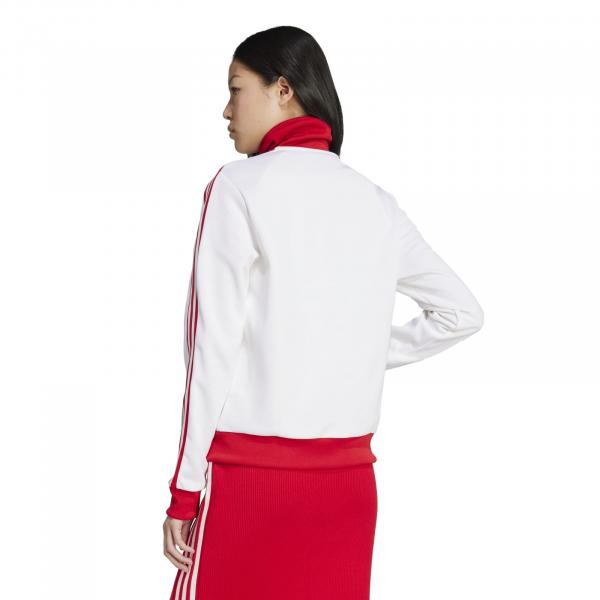 Bluza dresowa damska adidas BECKENBAUER biała JX7849