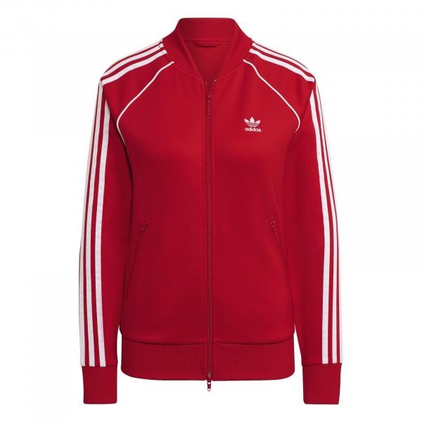 Bluza damska adidas ORIGINALS SST czerwona HE9562