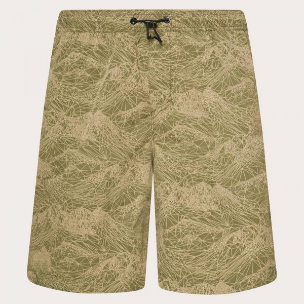 Spodenki męskie Oakley OUTDOOR zielone FOA406856-7CM