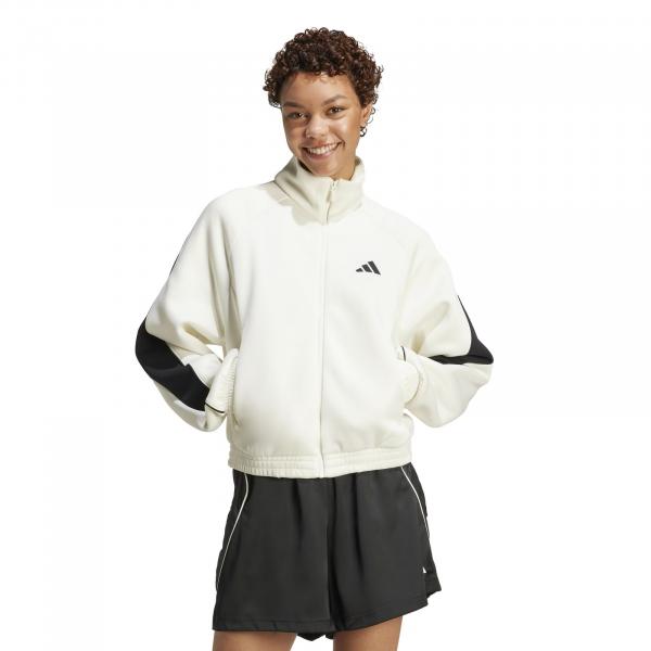 Bluza dresowa damska adidas STADIUM beżowa JW0519