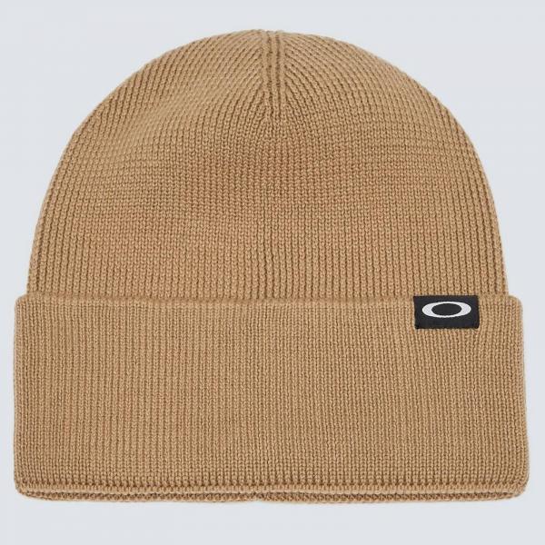 Czapka zimowa unisex Oakley CUFFED ELLIPSE RC BEANIE beżowa FOS901065-5GL