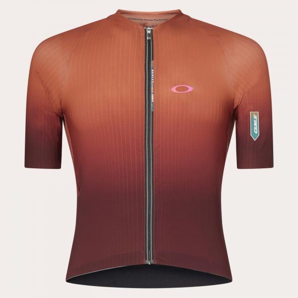 Koszulka rowerowa męska Oakley Q36.5 CLIMA pomarańczowa FOA407490-45M