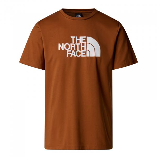 Koszulka męska The North Face S/S EASY pomarańczowa NF0A8A6CBOE