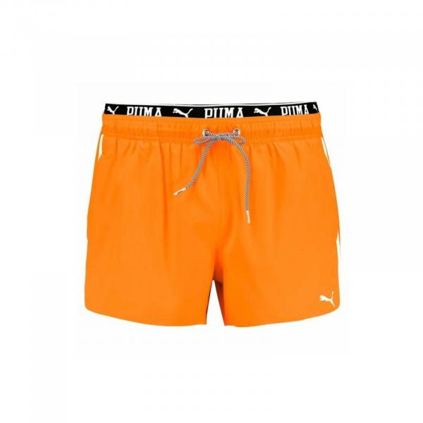Kąpielówki męskie Puma SWIM TRACK SHORT pomarańczowe 93885302
