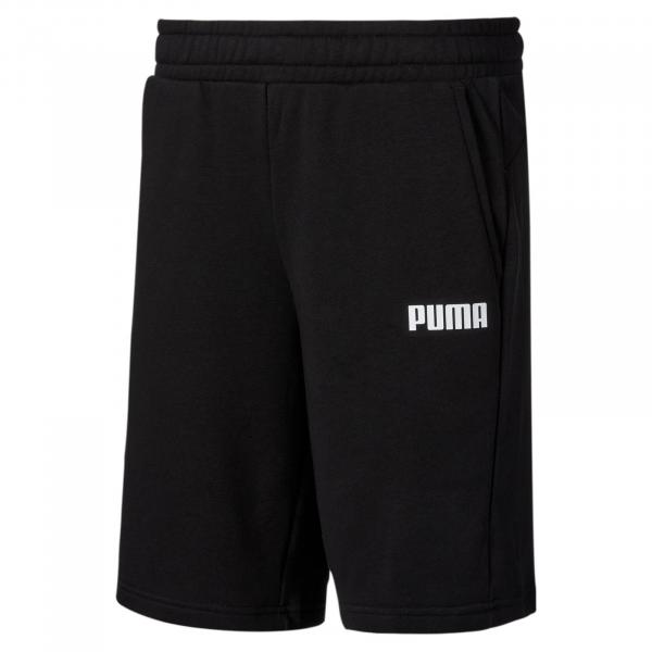 Szorty męskie Puma ESS SWEAT 10'' BERMUDAS TR czarne 84724001