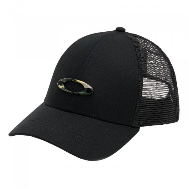 Czapka z daszkiem unisex Oakley TRUCKER ELLIPSE czarna FOS900005-02E