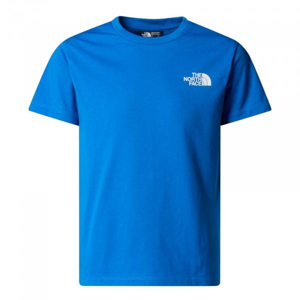 Koszulka dziecięca The North Face SIMPLE DOME niebieska NF0A8DRPT4S