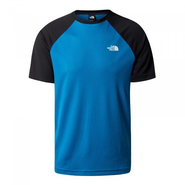 Koszulka męska The North Face TANKEN RAGLAN niebieska NF0A3BQ7UID