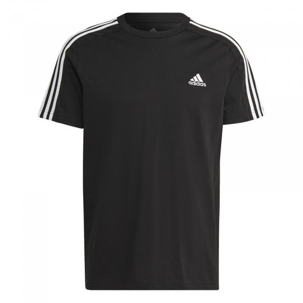 Koszulka męska adidas SINGLE JERSEY czarna IC9334