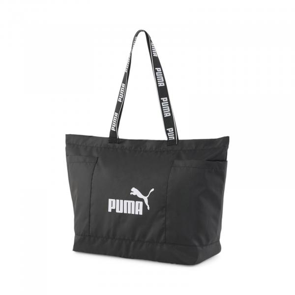 Torba damska Puma Core Base Large Shopper czarna 07946401